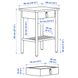 IKEA Тумба нічна BJORKSNAS (ІKEA БЬОРКСНАС), Тумбочка, береза, 48x38 см, 704.073.60 70407360 фото 7