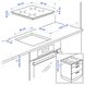 IKEA MATMASSIG (ИКЕА МАТМЕССИГ), Индукционная плита, ИКЕА 300 черный, 59 см, 104.670.93 10467093 фото 5