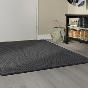 IKEA VATTENVERK (ИКЕА ВАТТЕНВЕРК), Коврик интерьерный, темно-серый, 100х150 см., 405.170.20 40517020 фото