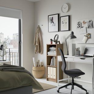 IKEA Книжный шкаф, имитация. дуб BILLY, 204.773.79 20477379 фото