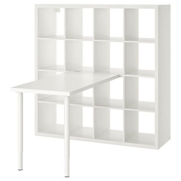 IKEA Письменный стол, белый KALLAX / LINNMON, 394.816.92 39481692 фото