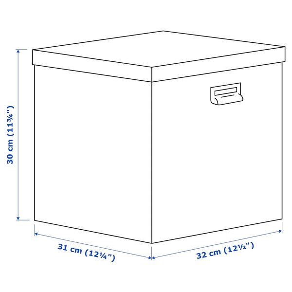 IKEA Контейнер з кришкою, темно-сірий TJOG, 204.776.71 20477671 фото