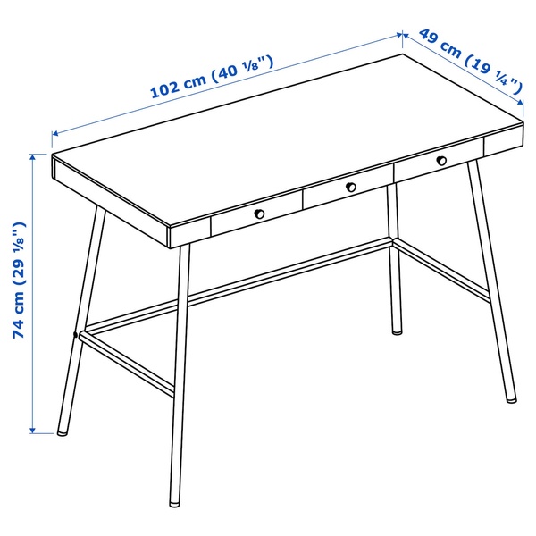 IKEA стіл LILLÅSEN (ІKEA LILLÅSEN), Робочий стіл, бамбук, 902.782.77 90278277 фото