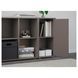 IKEA Комбінація шафа на ніжках темно-сіра EKET, 691.909.36 69190936 фото 2