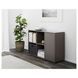 IKEA Комбінація шафа на ніжках темно-сіра EKET, 691.909.36 69190936 фото 4