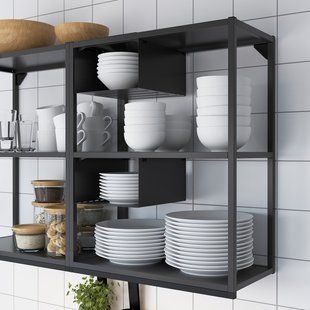 IKEA Книжный шкаф, антрацит ENHET, 393.314.19 39331419 фото