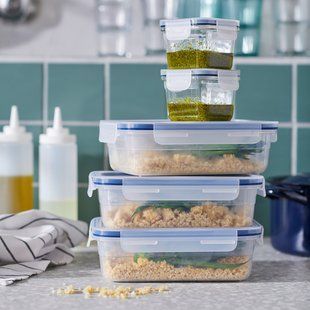 IKEA Контейнер для їжі, прямокутний/пластиковий IKEA 365+, 403.591.48 40359148 фото