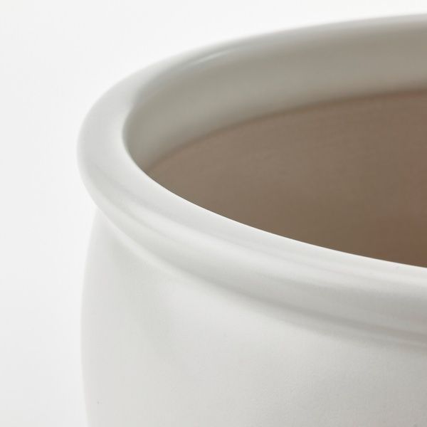 IKEA Крышка для цветочного горшка, для дома/снаружи/белая AMBRAR&Ouml;NN, 005.594.94 00559494 фото