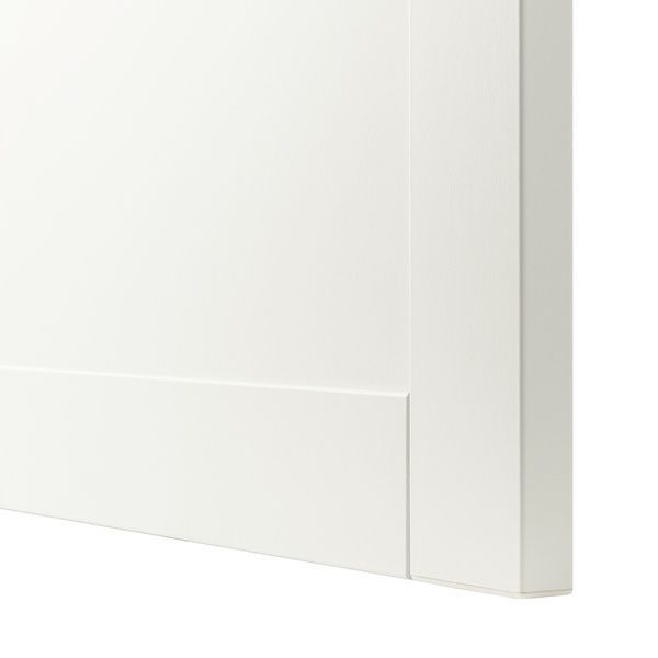 IKEA Тумба под ТВ с ящиками, белый/Ханвикен/Стуббарп белый BEST&Aring;, 091.882.86 09188286 фото
