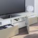 IKEA Подставка под телевизор, белый/Сельсвикен глянцевый бежевый BEST&Aring;, 093.990.76 09399076 фото 1