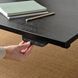 IKEA Письменный стол с регулируемой высотой, электрический, ясеневый шпон, крашенный в черный цвет/черный MITTZON, 095.282.57 09528257 фото 5