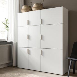 IKEA Двері FONNES - білі 40х40 см, 803.310.63 80331063 фото