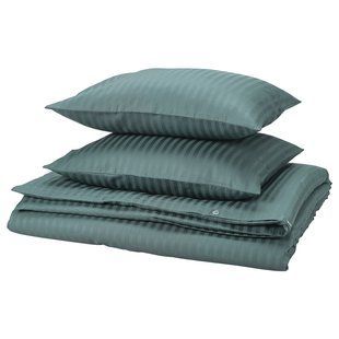 IKEA Пододеяльник и 2 наволочки, сине-зеленый NATTJASMIN, 605.958.18 60595818 фото