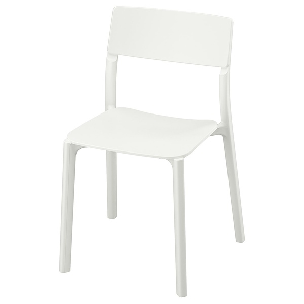 IKEA JANINGE (ІKEA JANINGE), Стілець, білий, 002.460.78 00246078 фото