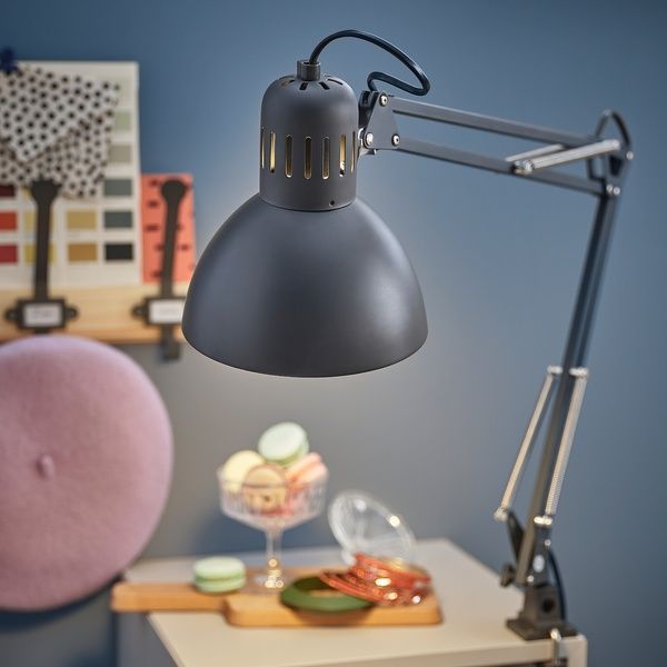 IKEA Настольная лампа, темно-серый TERTIAL, 503.553.95 50355395 фото