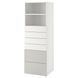 IKEA Книжный шкаф, бело-серый/с 6 ящиками SM&Aring;STAD / PLATSA, 093.880.73 09388073 фото 1