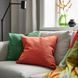 IKEA Наволочка, червоно-помаранчева J&Auml;TTEGRAN, 205.722.63 20572263 фото 2