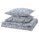 IKEA Підодіяльник і 2 наволочки, синій/білий RODGERSIA, 805.868.27 80586827 фото 1