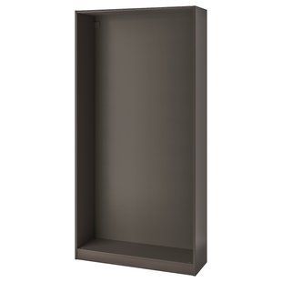 IKEA Каркас гардероба, темно-серый PAX, 205.092.24 20509224 фото