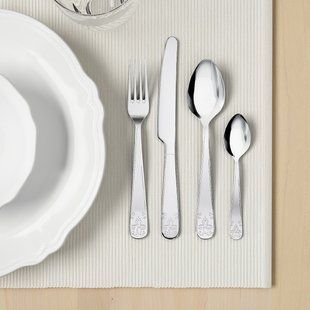 IKEA Набор столовых приборов, 24 предмета, нержавеющая сталь &Auml;TBART, 602.589.59 60258959 фото