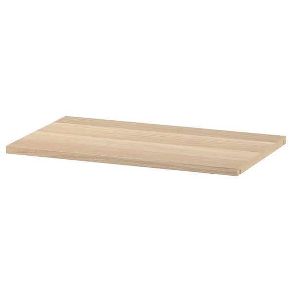 IKEA Стелаж, білий морений дуб BEST&Aring;, 002.955.49 00295549 фото