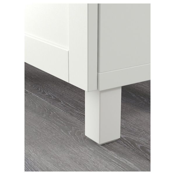 IKEA BESTA (ИКЕА БЕСТА), Комбинация с ящиками, белый/Ханвикен/Стуббарп белый, 180x42x74 см, 294.127.22 29412722 фото