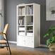 IKEA Книжный шкаф, 2 дверцы/2 вставки, с полкой, белый KALLAX, 795.529.08 79552908 фото 1