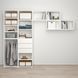 IKEA Шкаф с 2 дверцами и 3 ящиками, белый/ФОННЕ белый PLATSA, 294.253.57 29425357 фото 1