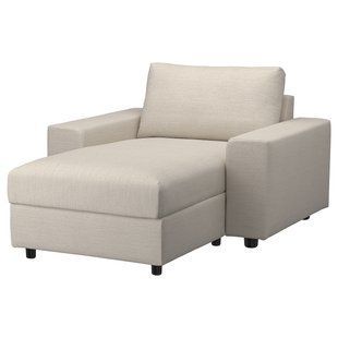 IKEA Чохол на шезлонг, з широкими підлокітниками/Гуннаред беж VIMLE, 794.241.24 79424124 фото