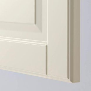 IKEA Навісна шафа для мікрохвильовки, білий/Бодбин кремовий METOD, 094.638.16 09463816 фото