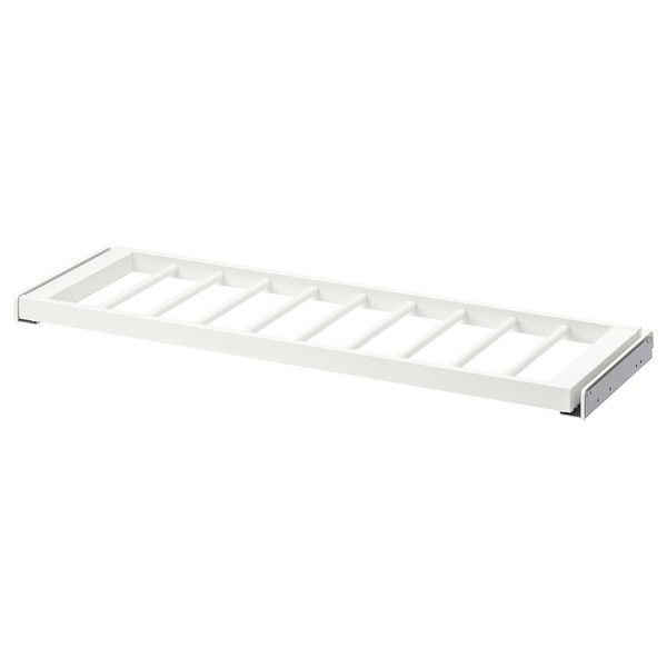 IKEA Висувна вішалка для штанів, біла KOMPLEMENT, 604.465.45 60446545 фото