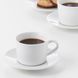 IKEA Чашка и блюдце, белые. IKEA 365+, 702.834.06 70283406 фото 4