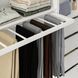 IKEA Висувна вішалка для штанів, біла KOMPLEMENT, 604.465.45 60446545 фото 1
