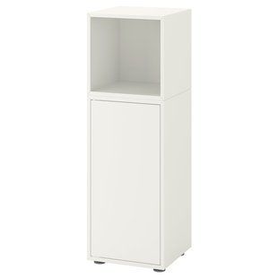 IKEA Шафа комбінована з ніжками, біла EKET, 092.846.50 09284650 фото
