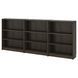 IKEA Комбинация полок, имитация темно-коричневого цвета. дуб BILLY, 795.818.21 79581821 фото 1