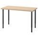 IKEA Письмовий стіл, білий/чорний морилка LAGKAPTEN / OLOV, 794.169.06 79416906 фото 1