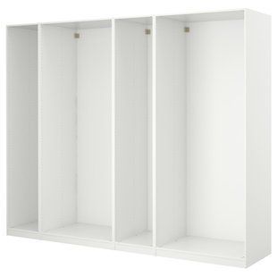 IKEA 4 каркаса шкафа, белые PAX, 298.954.28 29895428 фото