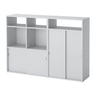 IKEA Шафа комбінована, світло-сіра SPIKSMED, 495.352.89 49535289 фото