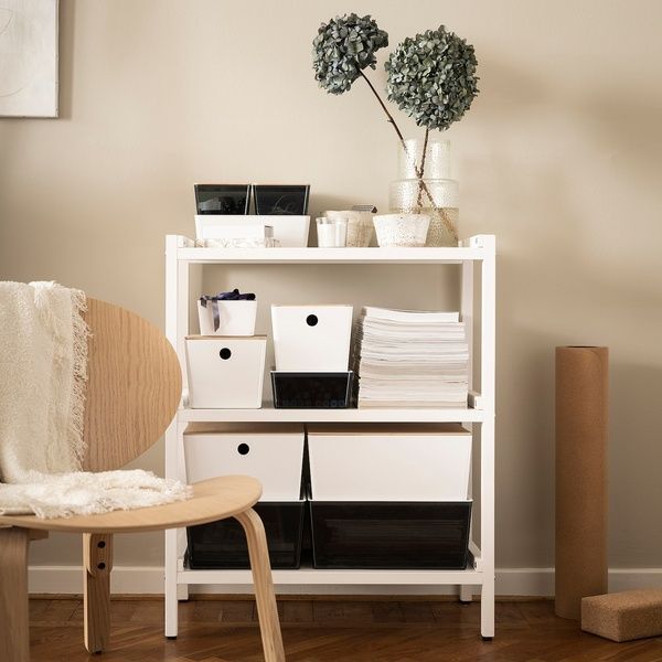 IKEA Контейнер, белый KUGGIS, 705.685.60 70568560 фото
