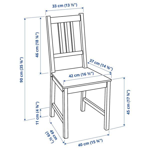 IKEA Стіл і 4 стільці, світло-коричнева морилка, біла морилка/світло-коричнева морилка PINNTORP / PINNTORP, 895.644.49 89564449 фото