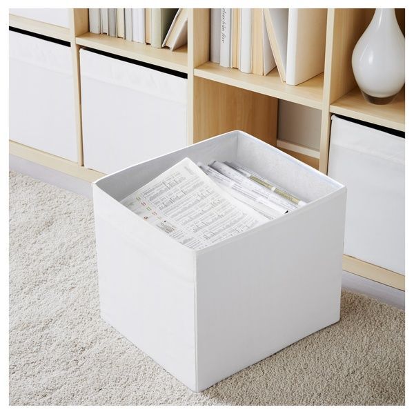 IKEA Коробка, белая DR&Ouml;NA, 402.179.55 40217955 фото