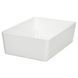 IKEA Контейнер, белый KUGGIS, 705.685.60 70568560 фото 1