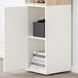 IKEA Комбинация шкафа на ножках, под белый/белый дуб EKET, 392.901.26 39290126 фото 2