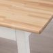 IKEA Стіл і 4 стільці, світло-коричнева морилка, біла морилка/світло-коричнева морилка PINNTORP / PINNTORP, 895.644.49 89564449 фото 3