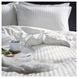 IKEA Пододеяльник и 2 наволочки, белый NATTJASMIN, 603.371.60 60337160 фото 1