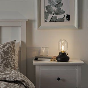 IKEA Настільна лампа, диммований антрацит T&Auml;RNABY, 603.238.94 60323894 фото