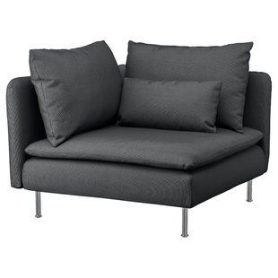 IKEA Накладка на кутову секцію Фрідтуна темно-сіра S&Ouml;DERHAMN, 605.191.17 60519117 фото