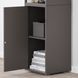 IKEA Комбинация шкафа на ножках, темно-серый EKET, 792.864.48 79286448 фото 4