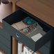 IKEA Комод міні з 3 ящиками, чорний PALLRA, 104.681.63 10468163 фото 5