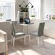 IKEA Стіл та 2 стільці білий/Кніса світло-сірий NORBERG / K&Auml;TTIL, 594.803.14 59480314 фото 1